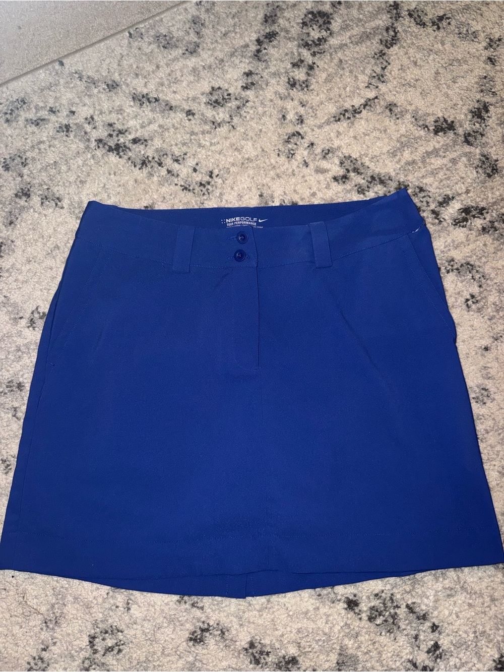 Nike Golf Tour Performance Skort Skirt Womens 8 Blue Dri Fit Golf Pickleball